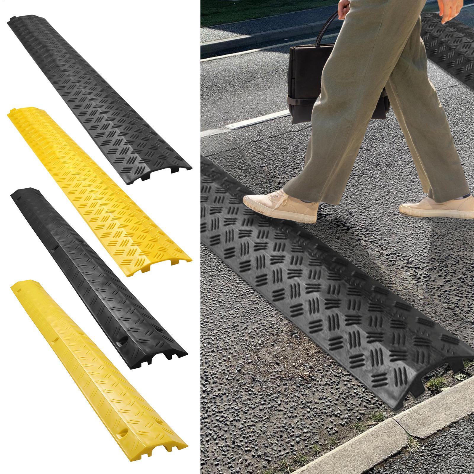 Outdoor Power Socket Cover - Kabelschutzrampe Verlängerungskabel-Bodenschutz Stromleitungs-Verlängerungskabelabdeckung Kabelschutzrampe Drahtkabelabdeckung