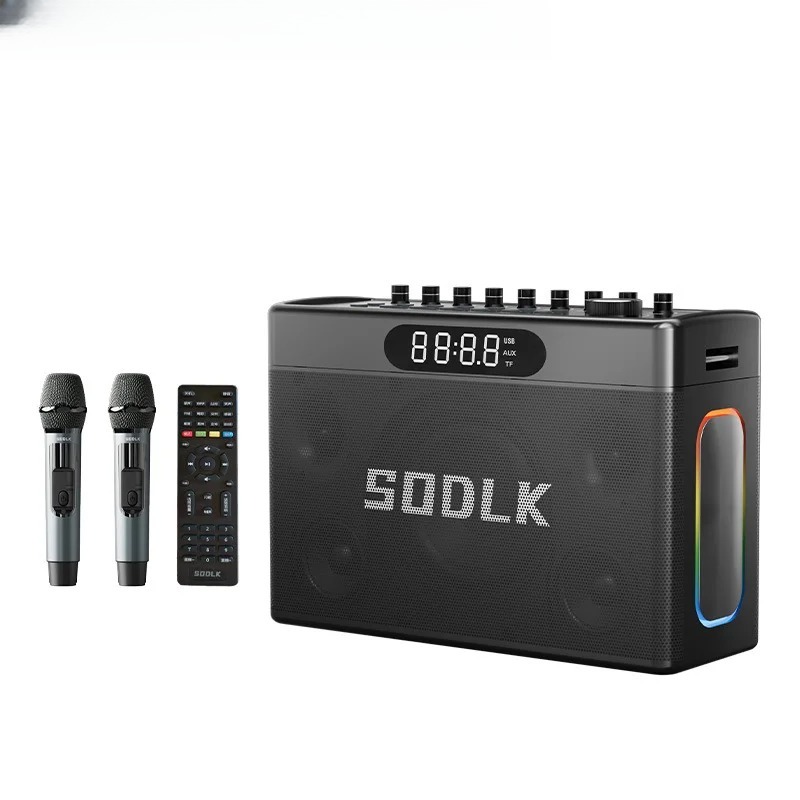 Outdoor Power Plus - forSODLK S1127 PLUS Karaoke-Maschine Tragbarer Outdoor-Lautsprecher