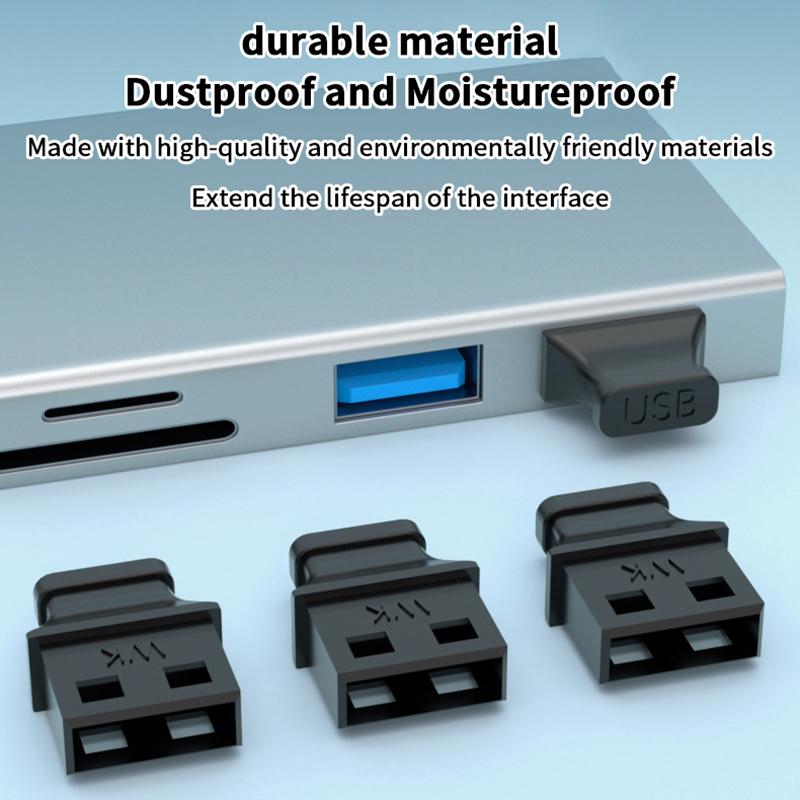 Outdoor Power Socket Cover - USB-Anschlussabdeckung mit Griff, unbenutzte Schnittstellen-Staubschutzkappe für