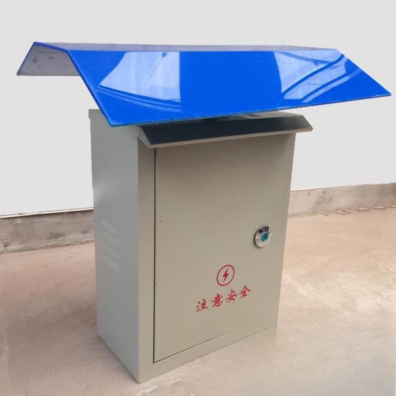 Outdoor Power Distribution Box - Verstärkte Stromverteilerschrank-Regenabdeckung Steuerungsschrank Wasserdichte Abdeckung Outdoor-Verteilerkasten