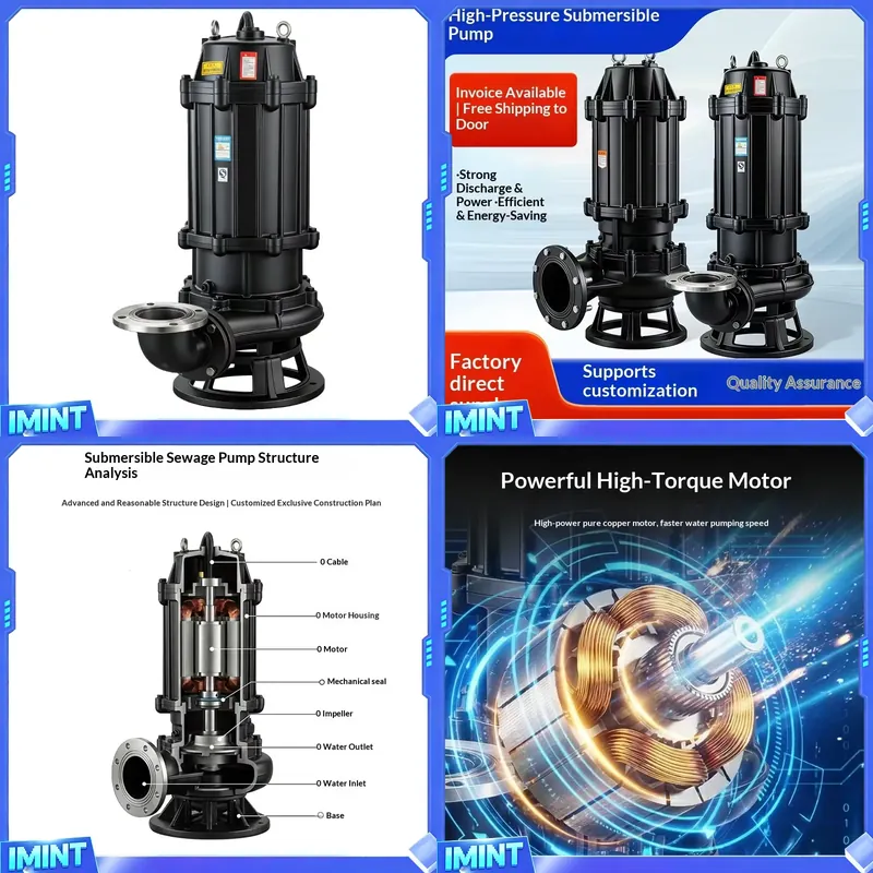 Water Pump Submersible - Direktverkauf ab Werk: Tauchfähige Abwasserpumpe 380V