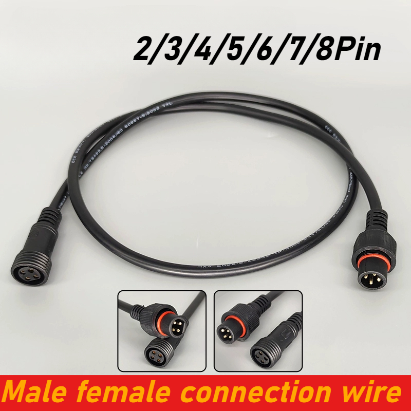 Outdoor Power Line - IP67 Wasserdicht 2 3 4 5