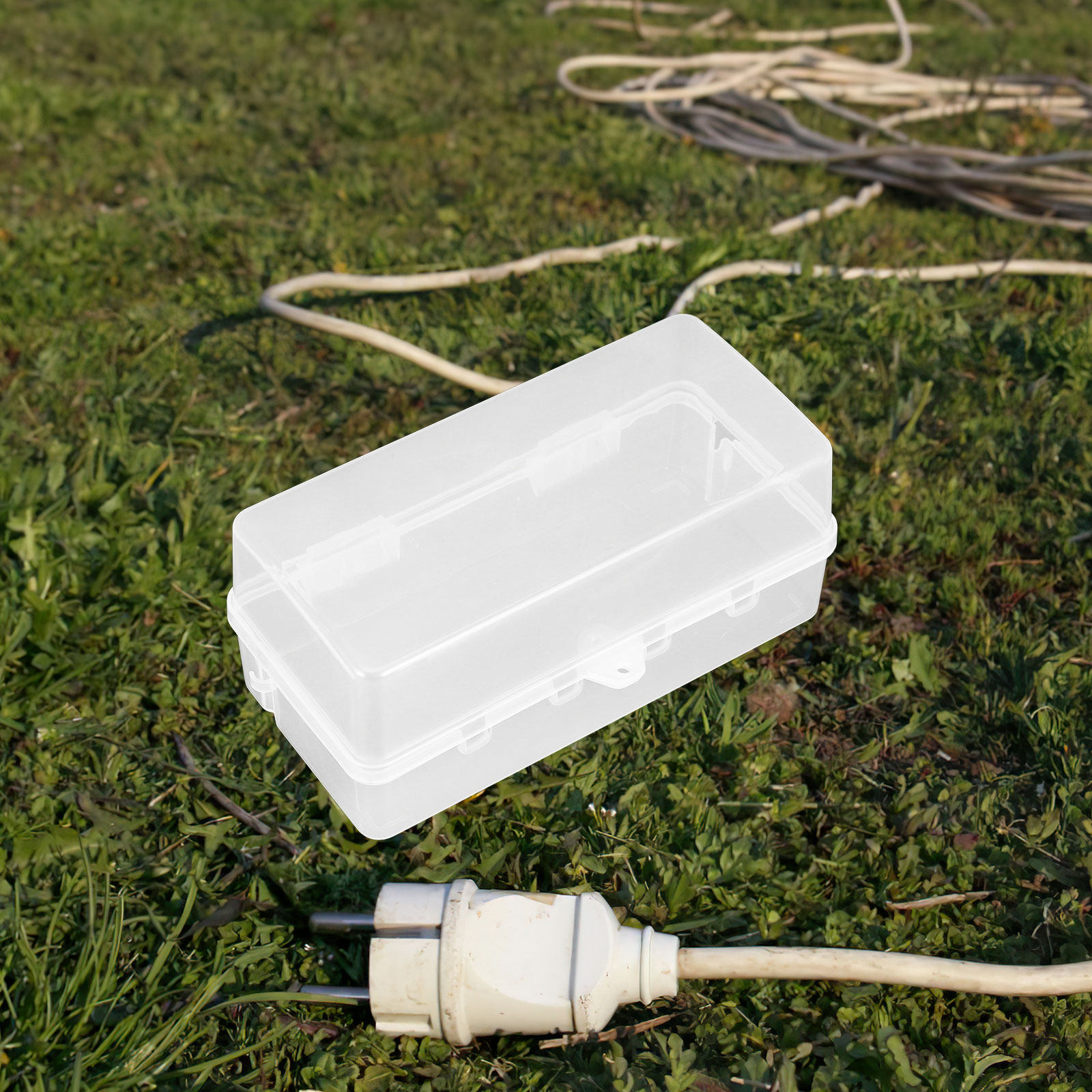 Outdoor Power Extension Cord - 2 Stück wasserdichter Kabelschutz für den