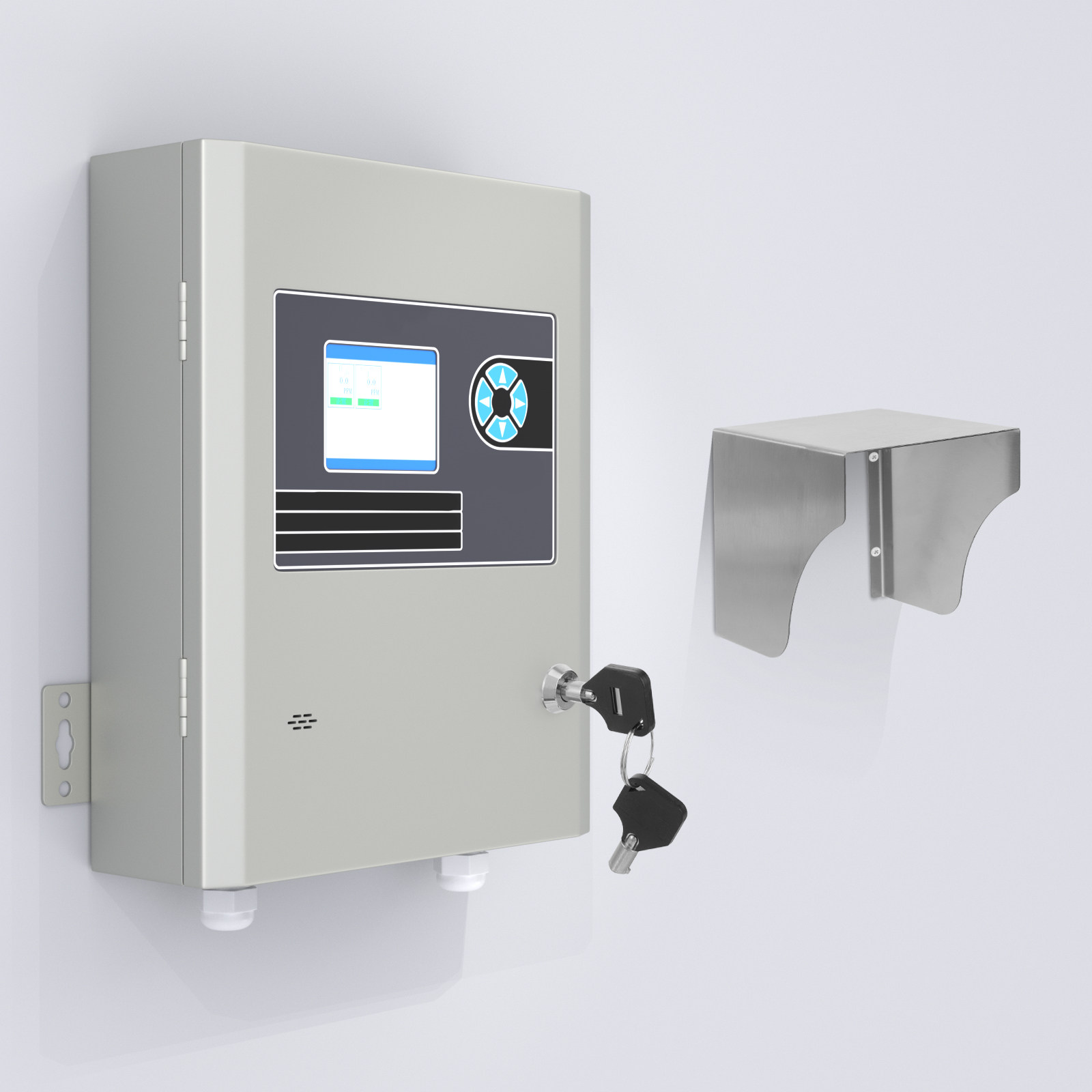 Outdoor Power Socket Cover - Wasserdichte Schutzabdeckung für Outdoor-EV-Ladegeräte, Edelstahl-Steckdosenabdeckung, spritzwassergeschützte