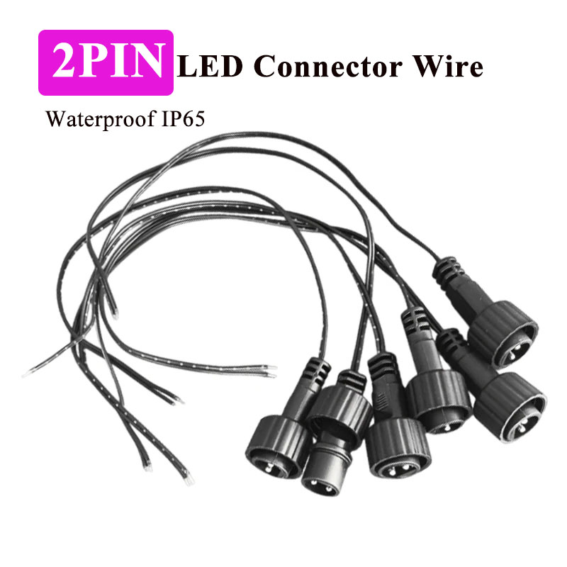 Extension Cord Outdoor - Outdoor 2-Pin LED-Verbinder mit 25cm Kabel