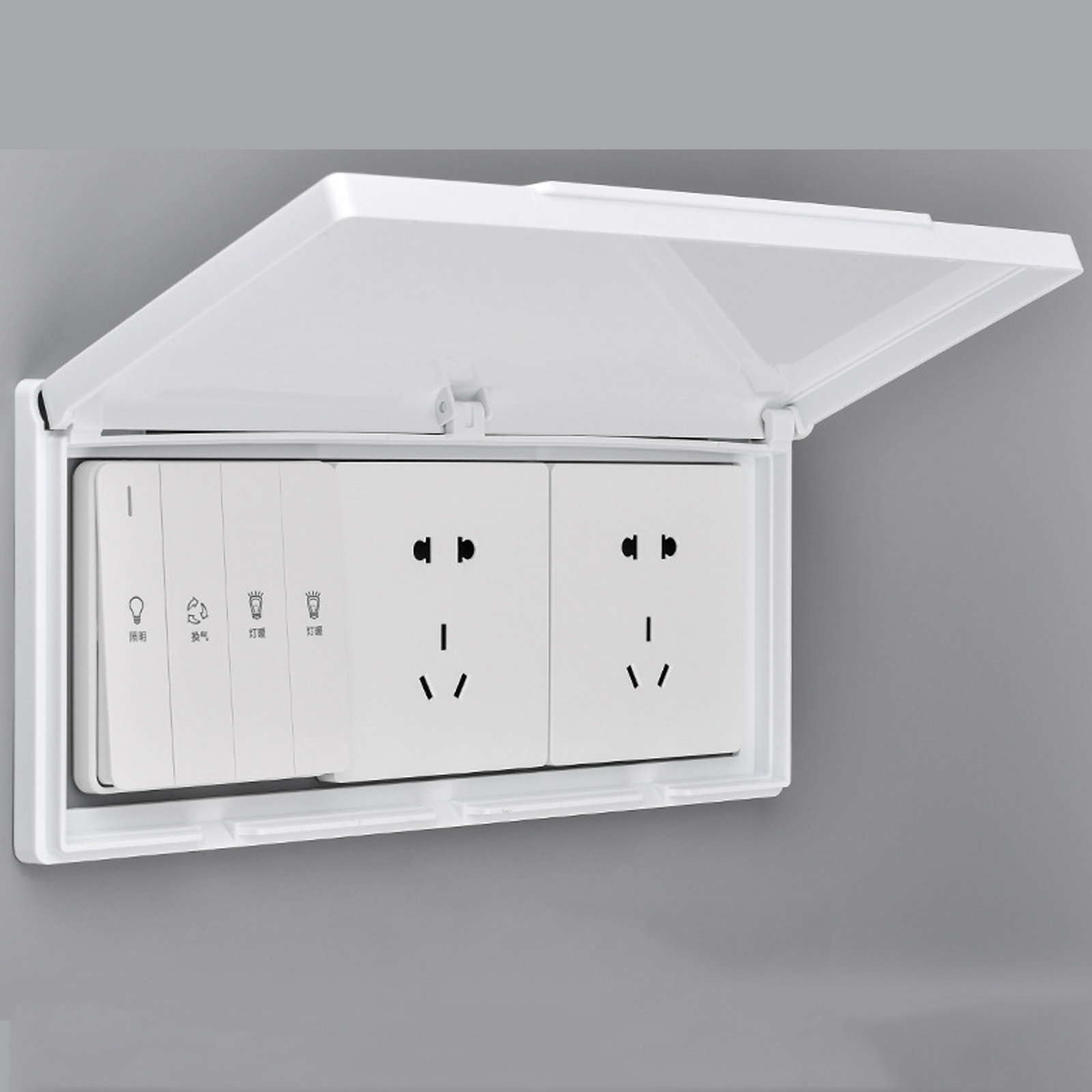 3 Gang wasserdichte Steckdose  – Outdoor Power Socket Cover Bewertung und Preis