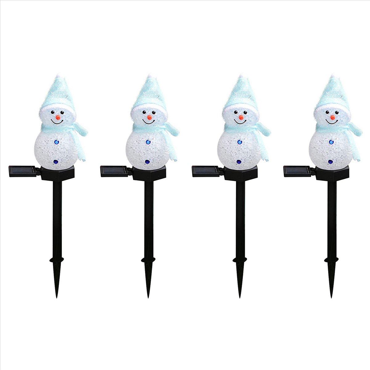 N84R 4X Schneemann-Solarleucht – Outdoor Power For Xmas Lights Bewertung und Preis