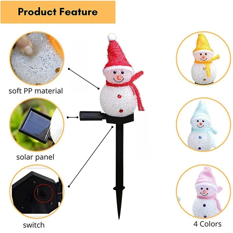 2LED Schneemann Solar Garten L – Outdoor Power For Xmas Lights Bewertung und Preis