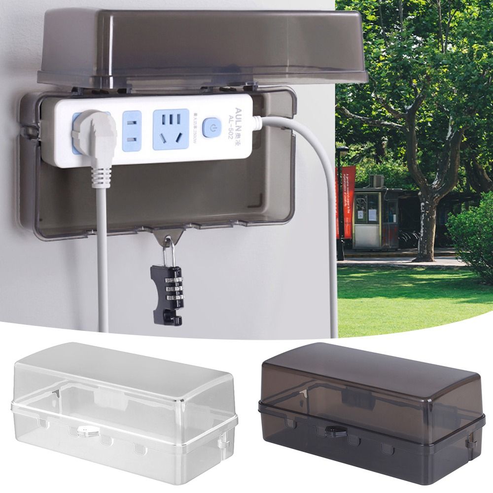 Robuste Kunststoff-Steckerbox, – Outdoor Power Socket Cover Bewertung und Preis