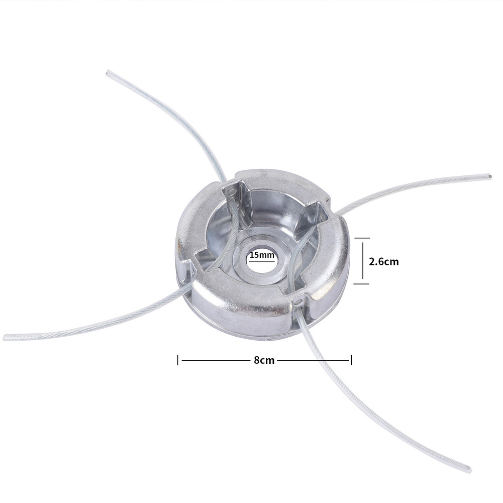 1 Set 8cm Metall-Mähkopf mit N – Outdoor Power Line Bewertung und Preis