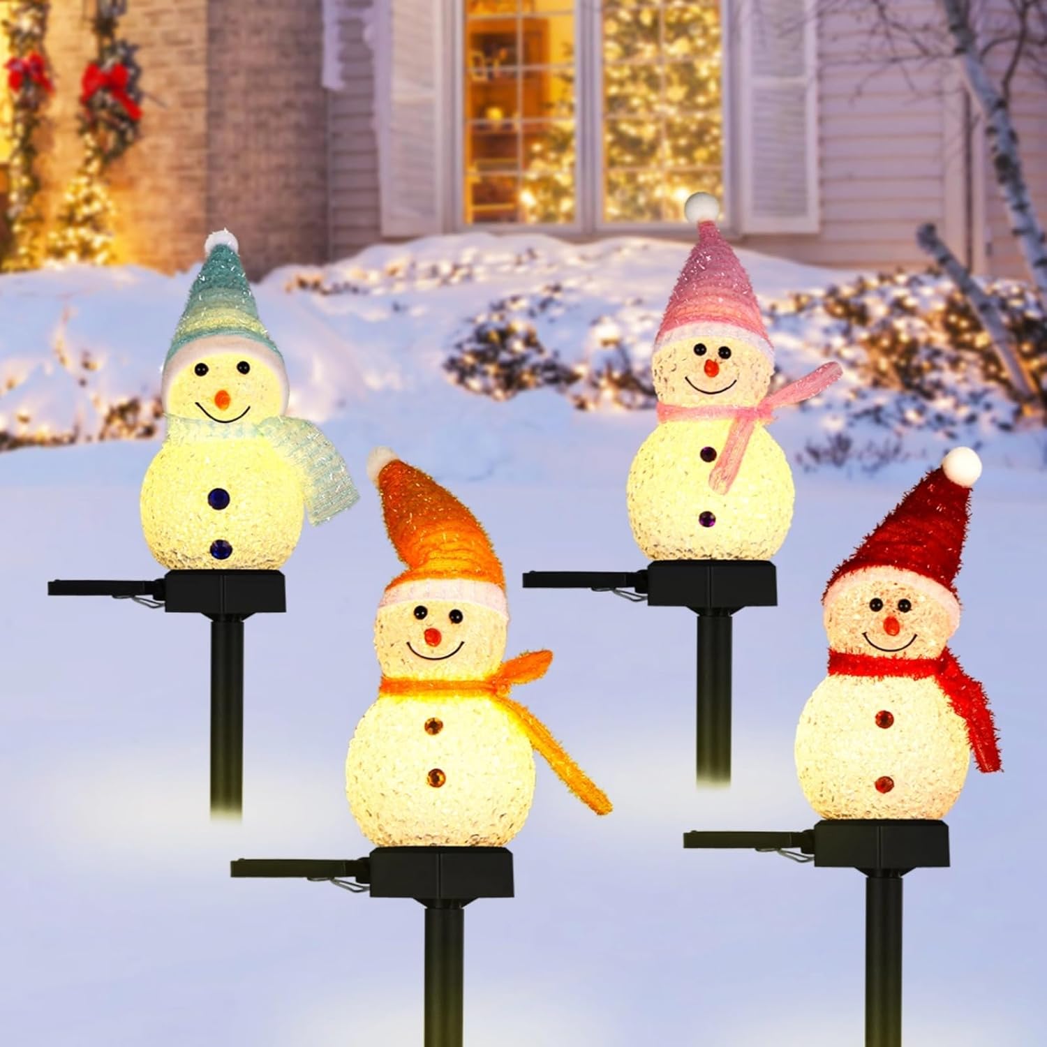 LED Schneemann Solar Garten Li – Outdoor Power For Xmas Lights Bewertung und Preis