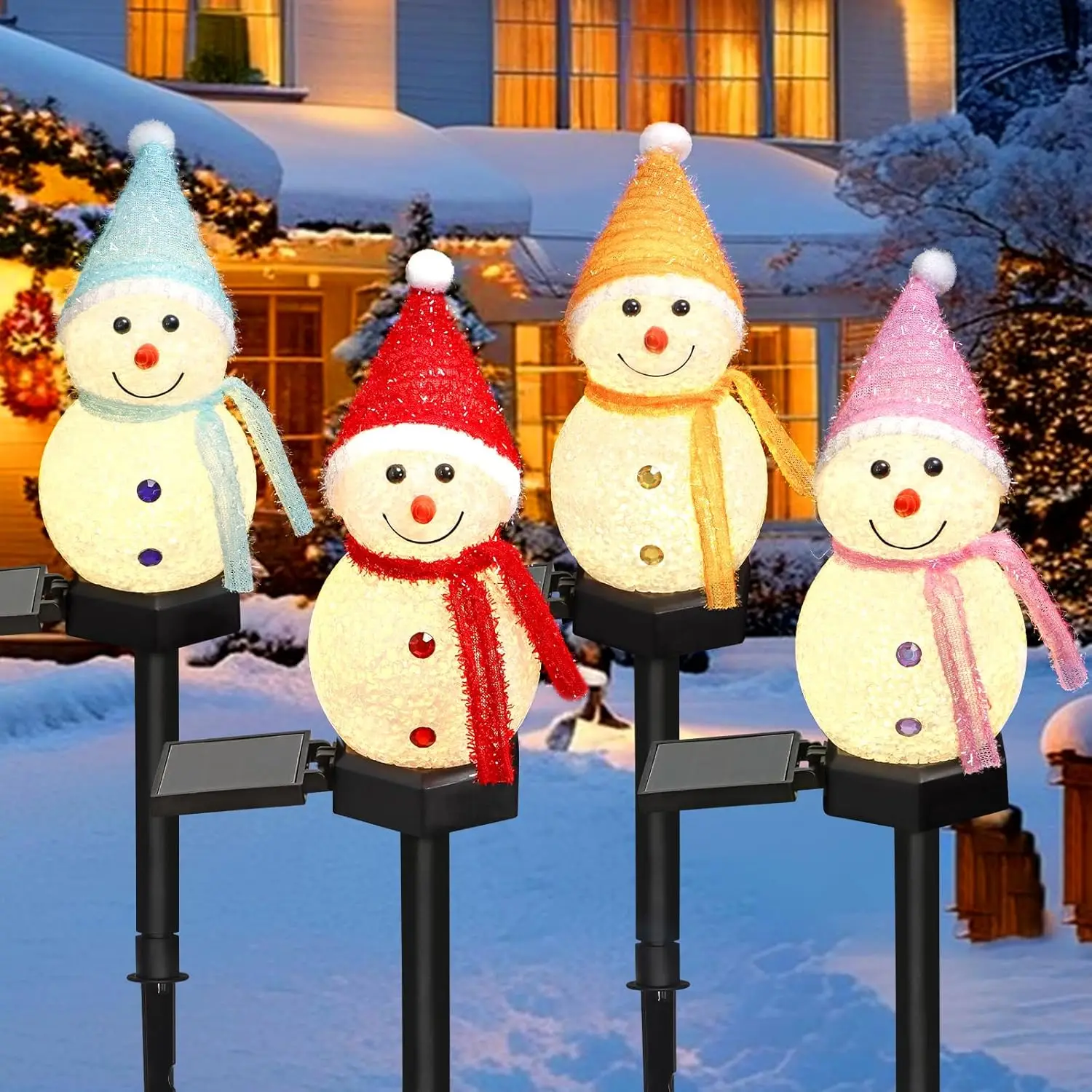 LED Schneemann Solar Garten Li – Outdoor Power For Xmas Lights Bewertung und Preis