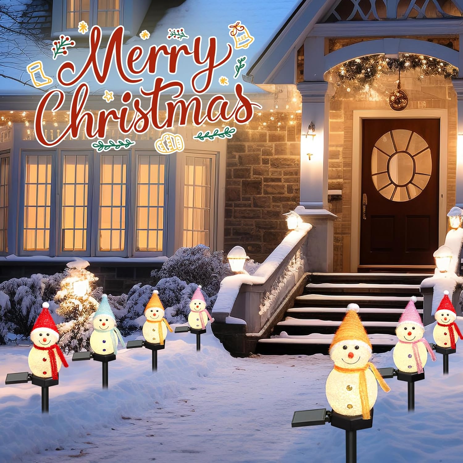 LED Schneemann Solar Garten Li – Outdoor Power For Xmas Lights Bewertung und Preis