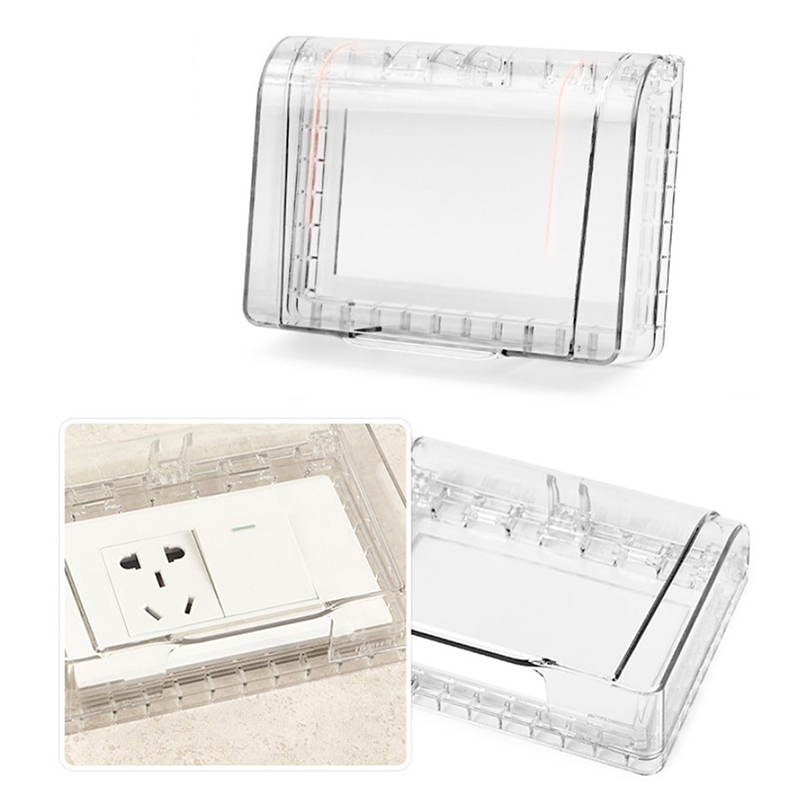 Heißer Verkauf 1PC Splash Box  – Outdoor Power Socket Cover Bewertung und Preis
