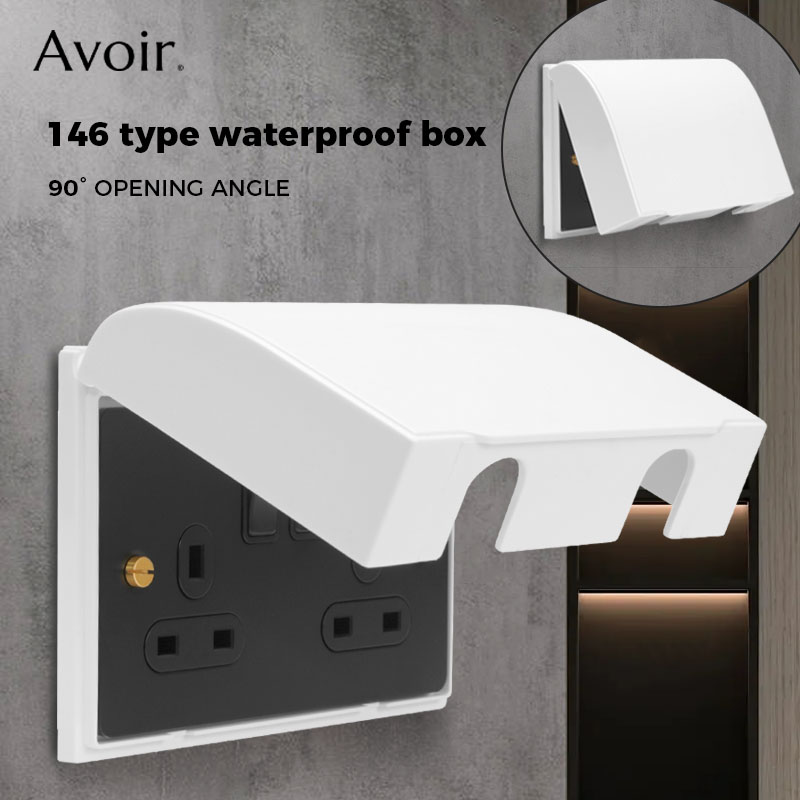 Avoir Wand Außen montage Schal – Outdoor Power Socket Cover Bewertung und Preis