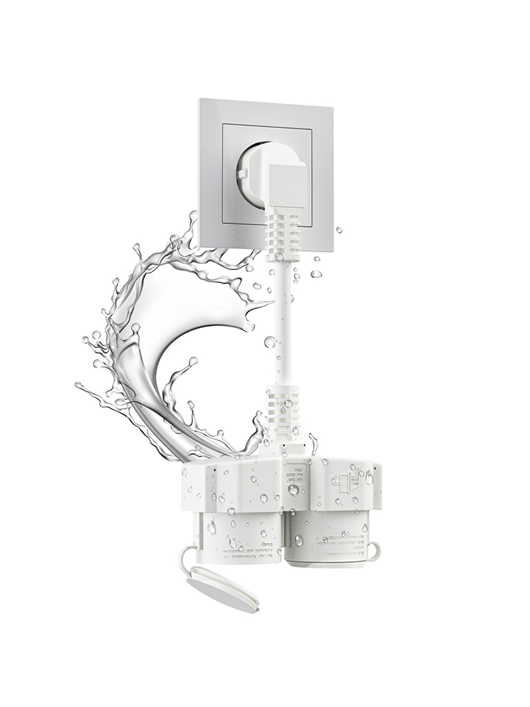 EU-Verlängerungskabel mit 2 Sc – Outdoor Power Socket Cover Bewertung und Preis