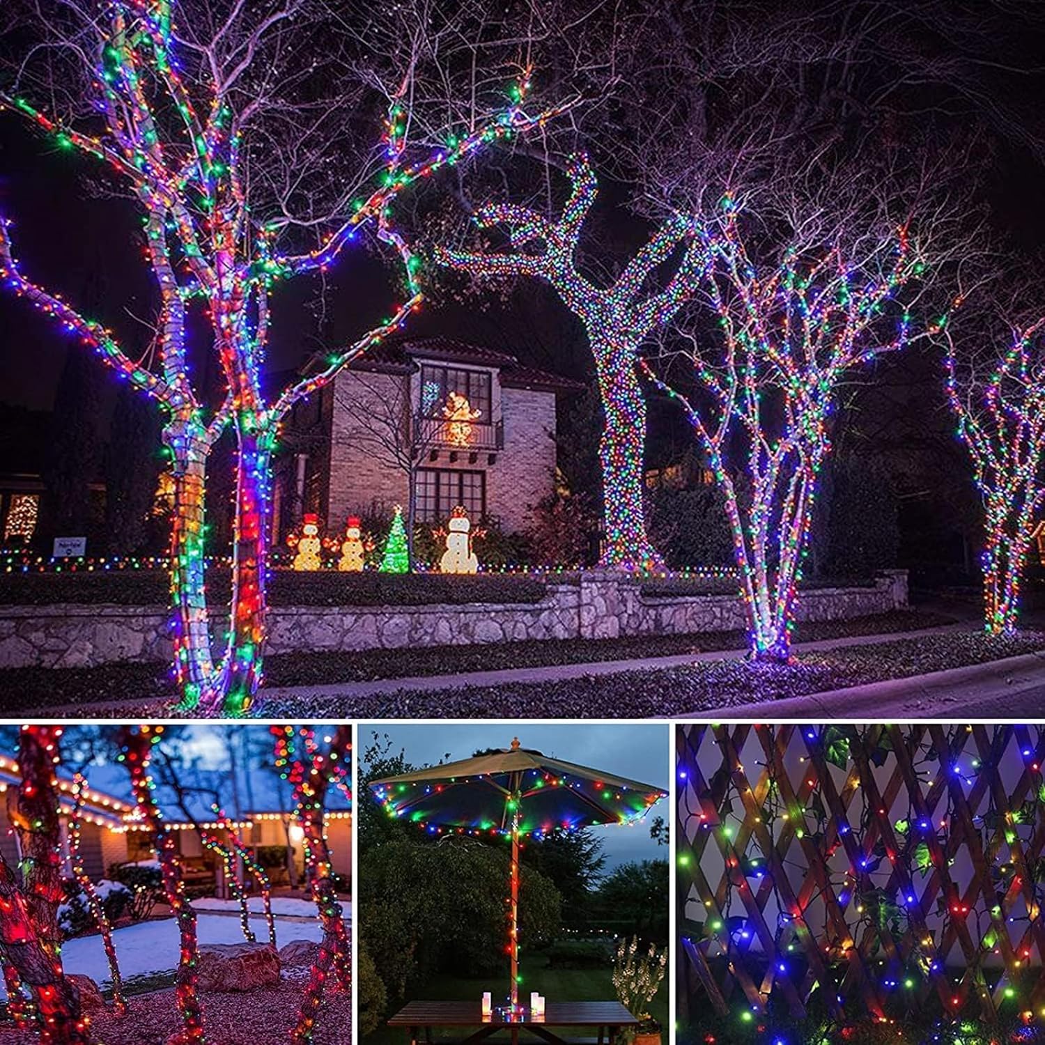 LED-Solar-Lichterkette, 300 LE – Outdoor Power For Xmas Lights Bewertung und Preis
