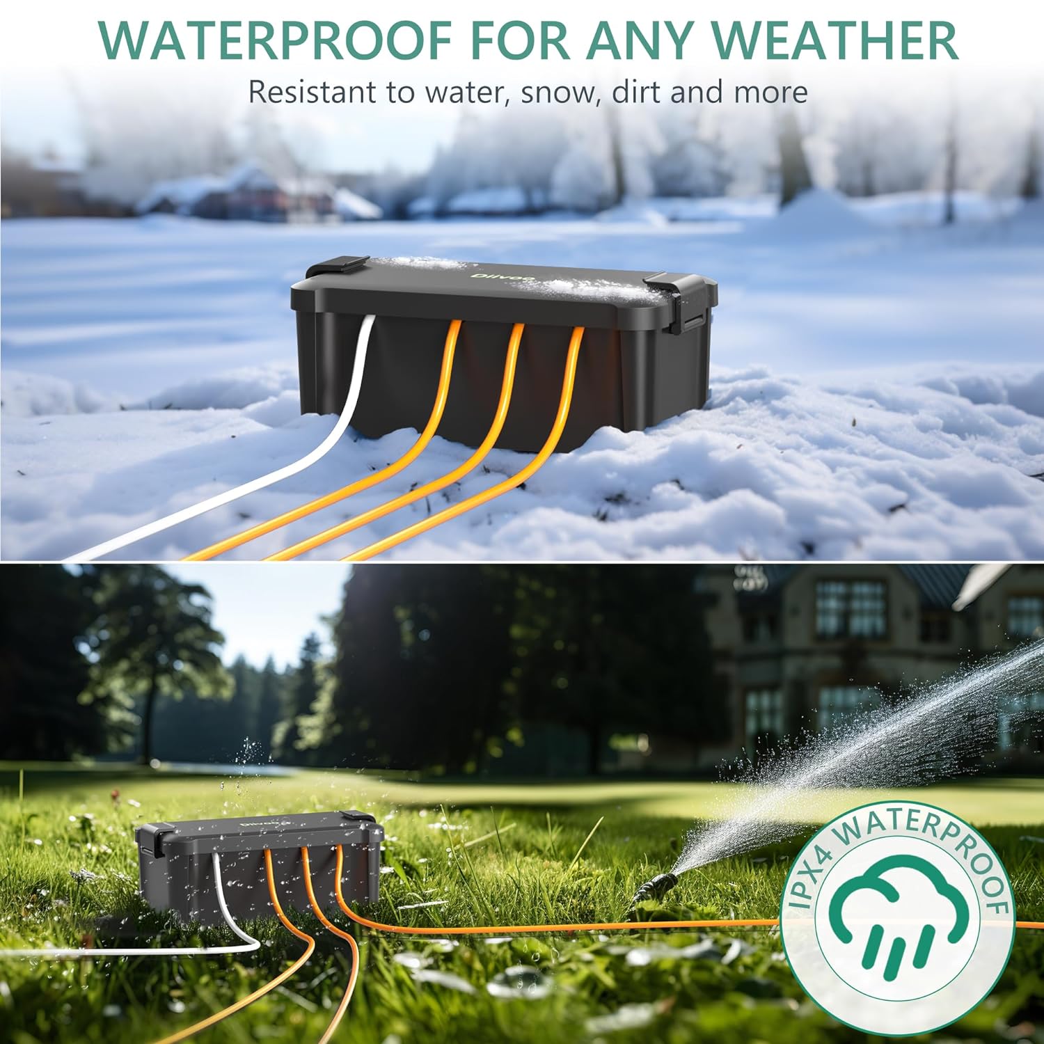 Diivoo wasserdichte Steckdosen – Extension Cord Outdoor Bewertung und Preis