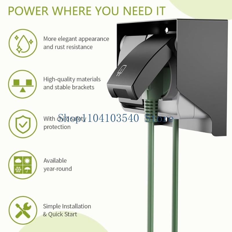 02DC Electrical Outlet Haushal – Outdoor Power Socket Cover Bewertung und Preis