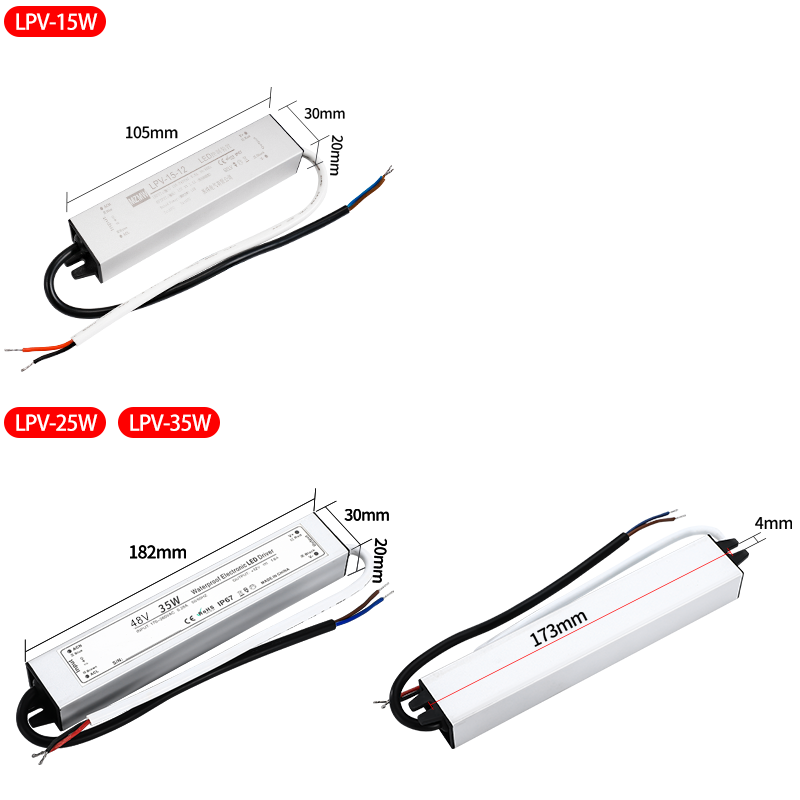 IP67 Wasserdichtes Schaltnetzt – Outdoor Power Supply 12V Bewertung und Preis