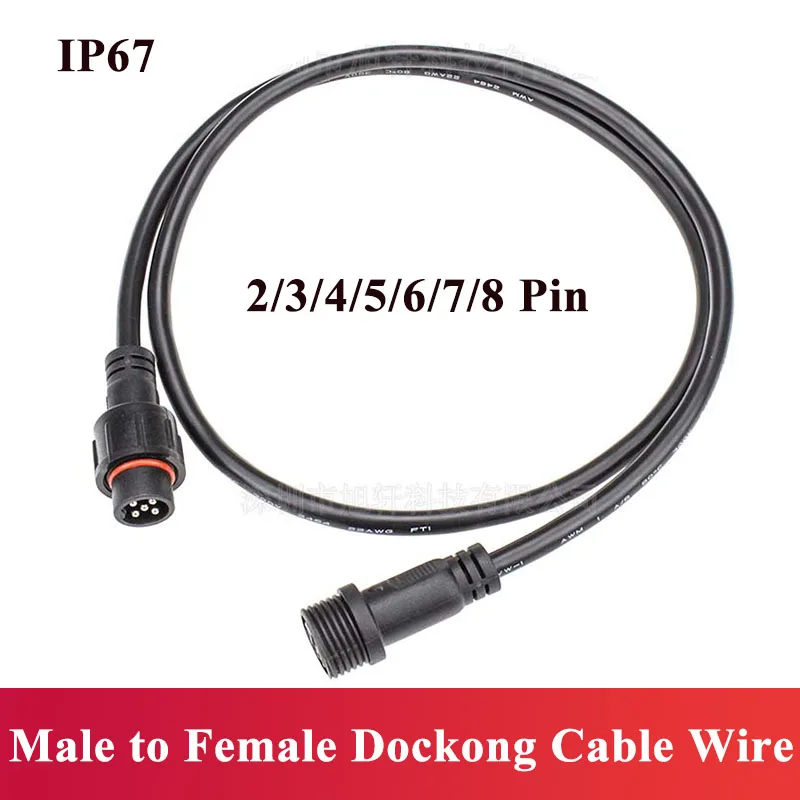 IP67 Wasserdicht 2 3 4 5 6 7 8 – Outdoor Power Line Bewertung und Preis