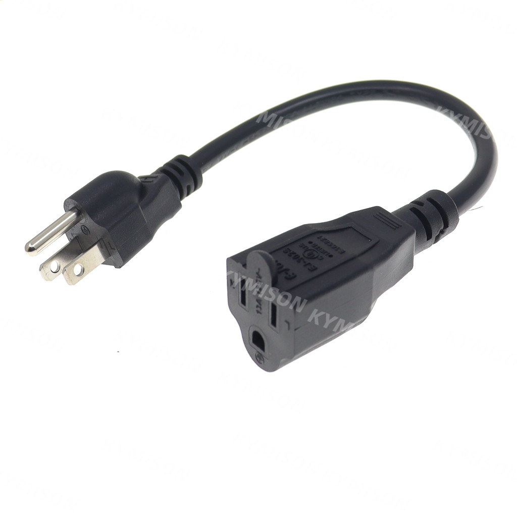 USA 3-poliger Stecker auf Buch – Outdoor Power Extension Cord Bewertung und Preis