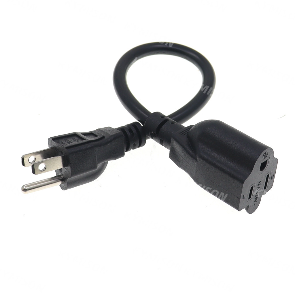 USA 3-poliger Stecker auf Buch – Outdoor Power Extension Cord Bewertung und Preis