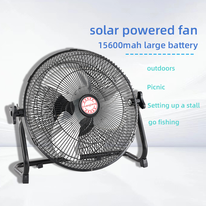 14 Zoll tragbarer Solar ventil – Outdoor Power Supply 12V Bewertung und Preis
