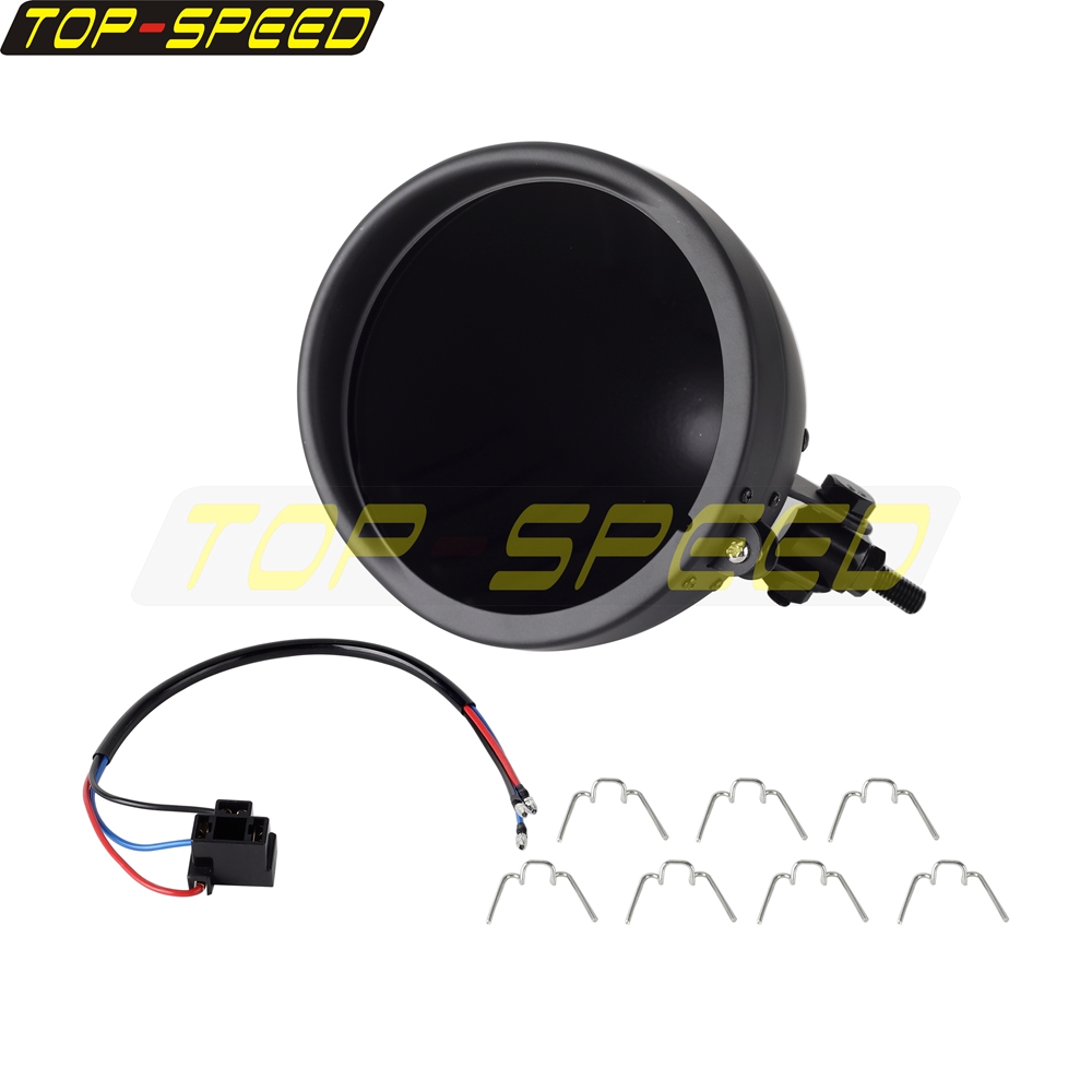 Schwarz/Chrom Motorrad Scheinw – Outdoor Power Products Bewertung und Preis