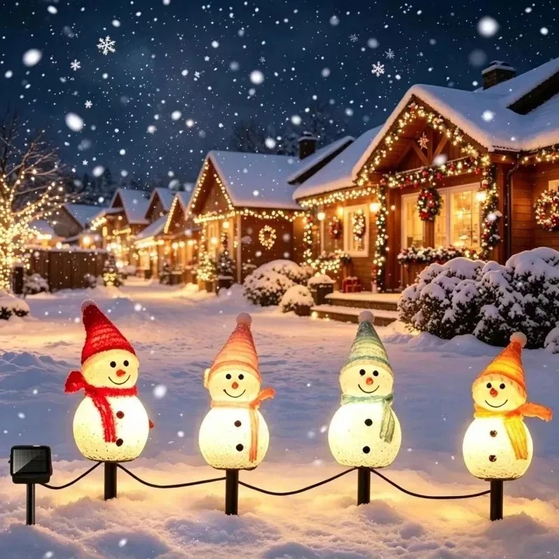 Solarbetriebene Schneemann-Bod – Outdoor Power For Xmas Lights Bewertung und Preis